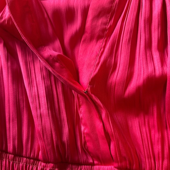 Anthropologie fuchsia pink midi dress - XL - Picture 8 of 9